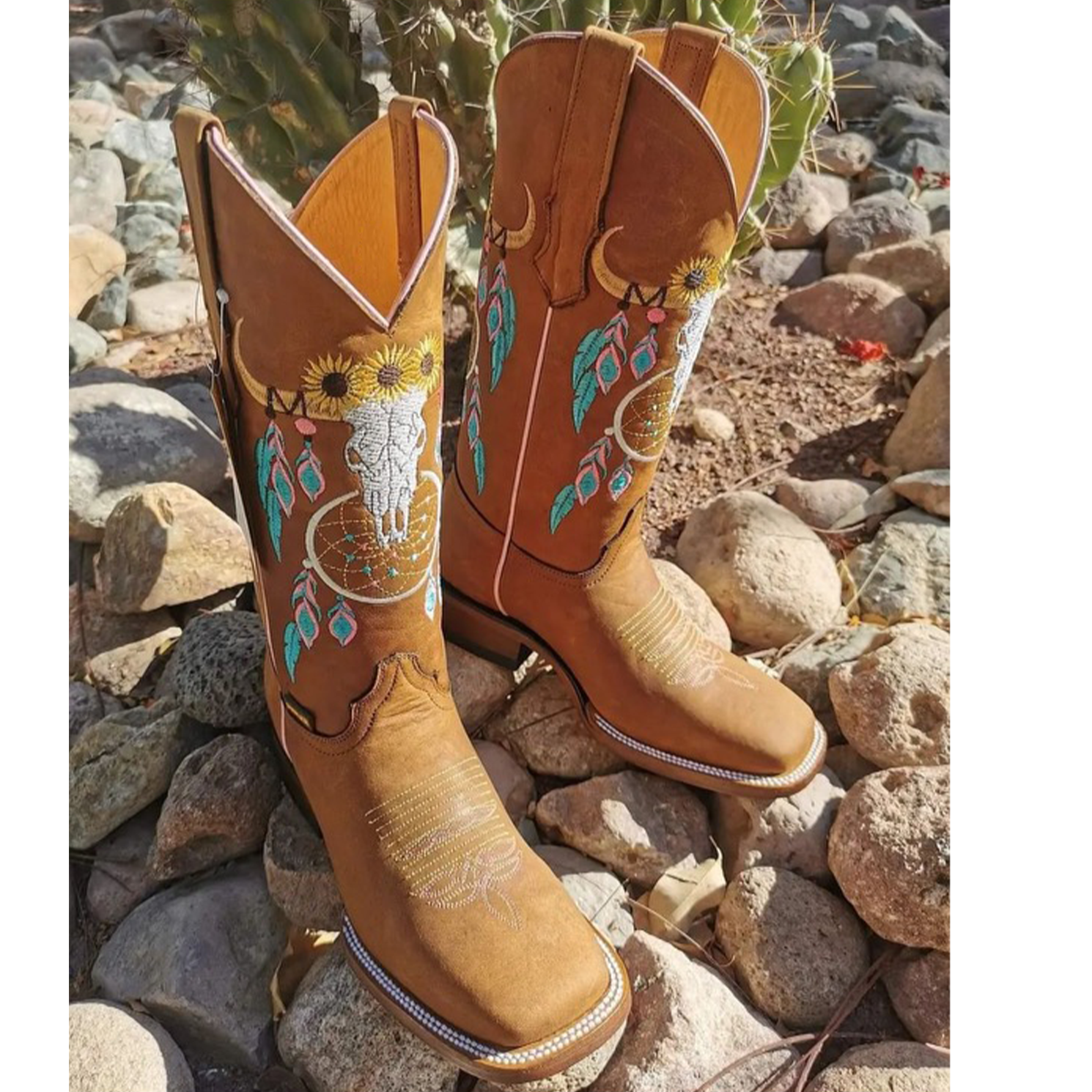 Durango square shop toe womens boots