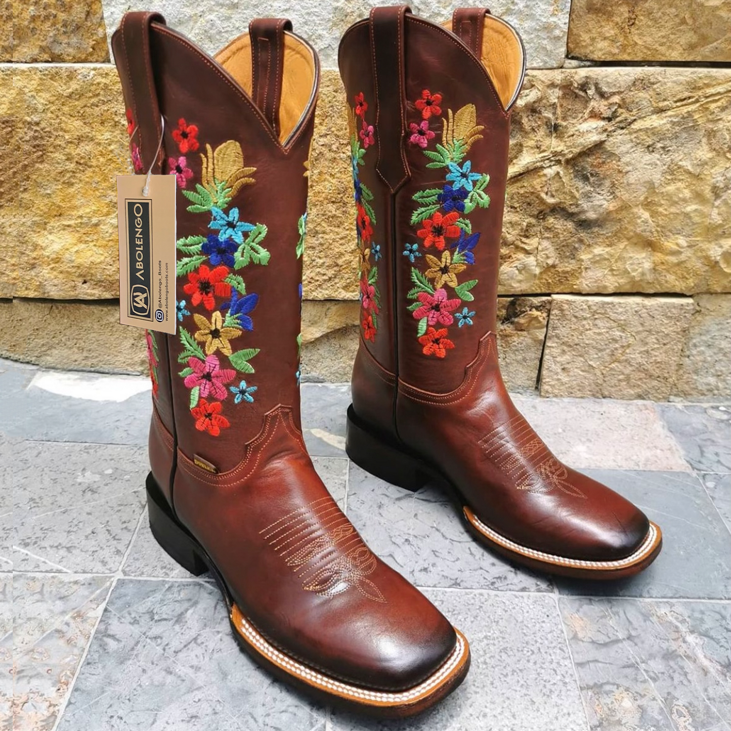 Sevilla Square Toe Cowgirl Boots